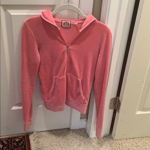 Juicy Couture pink hoodie